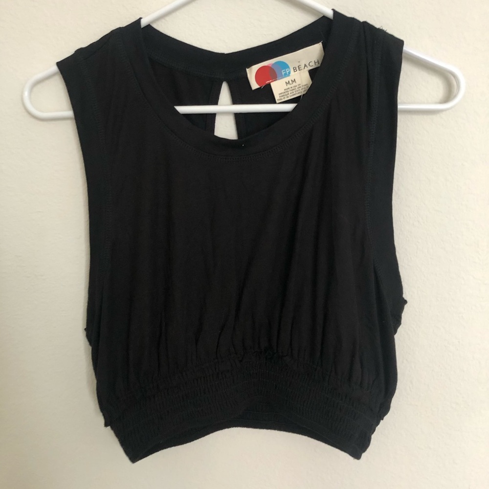 Free People Black Crop | M